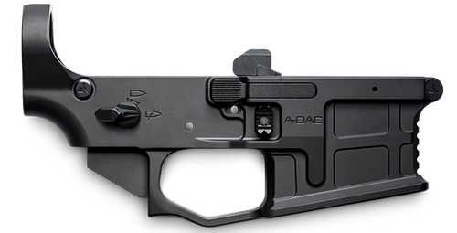 Radian Weapons R0847 A-DAC 15 Lower Receiver SBA3 Flat trigger Radian Black