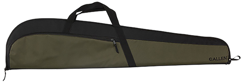 Allen 69346 Powell Rifle Case 46" Green w/Black Trim 600D Polyester, Foam Padding, Large Accessory Pocket & Lockable Zippers