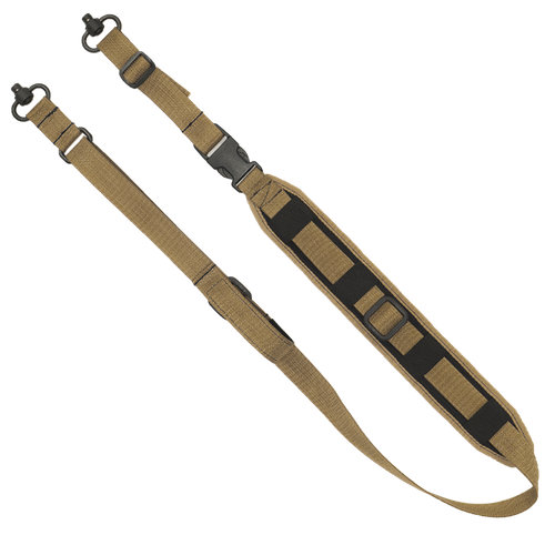 GrovTec US Inc GTSL129 QS 2-Point Sentinel Coyote Brown Adjustable Rifle/Shotgun