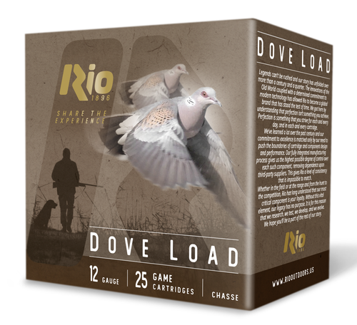 RIO RDL32HV8   DOVE LOAD 12G  2-3/4  8       25/10