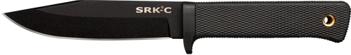 Cold Steel CS-49LCKD SRK Compact 5" Fixed Plain Black Tuff-Ex Finish SK-5 Steel Blade/Black Kray-Ex Handle Includes Sheath