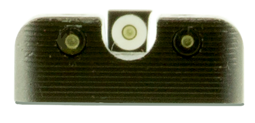 TruGlo TG231H1W Tritium Pro  Black | Green Tritium White Outline Front Sight Green Tritium Rear Sight