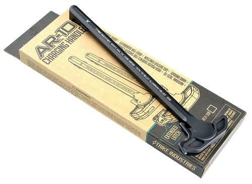 Strike Industries ARCHEL308BK Extended Latch Charging Handle AR-10 Black Anodized Aluminum