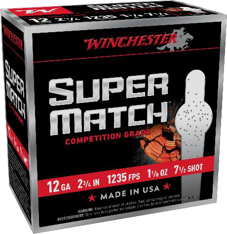 WIN SM12H7     12G 2-3/4 1-1/8OZ 7.5      25/10
