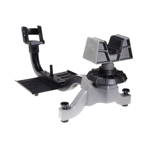 Allen 21925 Shot-Rock Recoil Reducing Shooting Rest Gray Polypropylene w/Steel Frame, Adjustable Front Rest & Feet