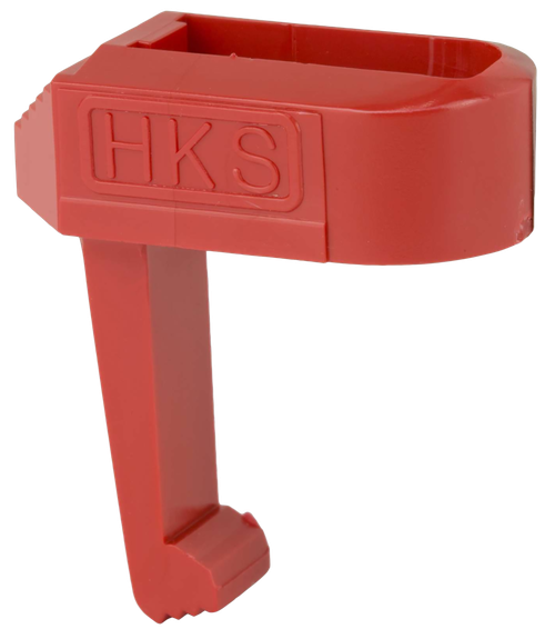 HKS 22B Speed Mag Loader Made of Plastic with Red Finish for 22 LR Pistols