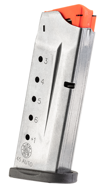Smith & Wesson 3005566 M&P Shield  6rd 45ACP Stainless Steel