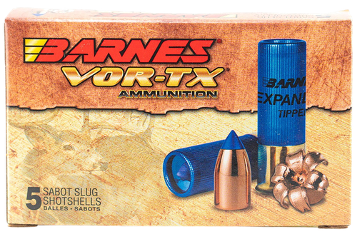 Barnes Bullets 20737   12Gauge 3" 5 Per Box/10 Case