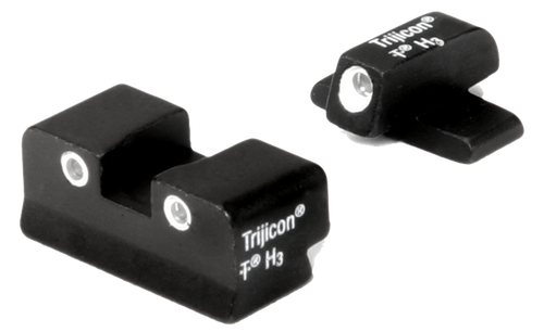 Trijicon 600481 Bright & Tough Night Sights  Green/Tritium White Outline Front Sight-Green/Tritium White Outline Rear Sight Springfield Armory XD/XD-M/XD-S
