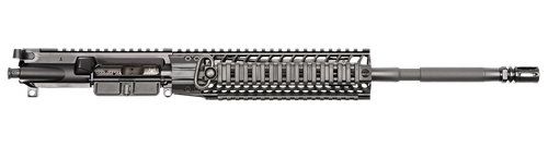 Spikes STU5025R9S Complete Upper  5.56x45mm NATO 16" Black Phosphate Barrel, 7075-T6 Aluminum Black Receiver, 9" BAR2 Free-Float Handguard for M4 Carbine