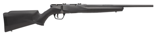 Savage Arms 70814 B17 F Compact 17 HMR 10+1 18" Matte Black Button Rifled Barrel, Matte Black Drilled & Tapped Carbon Steel Receiver, Matte Black Fixed Synthetic Stock, Right Hand