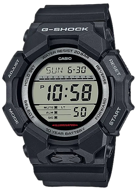 GSHOCK GD0101CR      DIGITAL MOVEMENT         BLK
