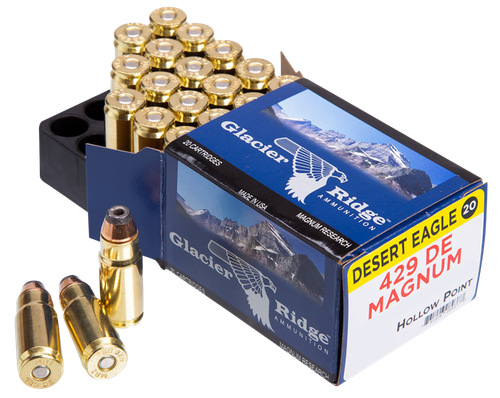 Magnum Research DEP429DE240JHP Desert Eagle  429DE 240gr Jacketed Hollow Point 20 Per Box/25 Case