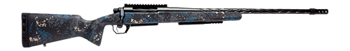 Horizon Firearms HRF-VP2-22CM-22R Vandal Carbon 2 22 Creedmoor 22" Black Chrome Chevron Fluted Threaded Barrel, Black Chrome Steel Receiver w/Picatinny Rail, Arca Rail Forend, Cobalt Basin Iota BKH Ca
