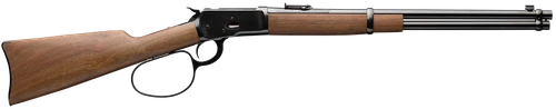 Winchester Guns 534190141 Model 1892 Large Loop Carbine 45 Colt (LC) 10+1 Cap 20" Brushed Polish Blued Rec/Barrel Satin Walnut Fixed Straight Grip Stock Right Hand (Full Size)