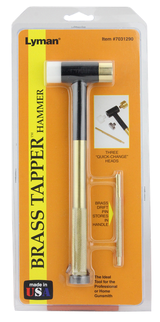 Lyman 7031290 Brass Tapper  Brass/Nylon/Steel