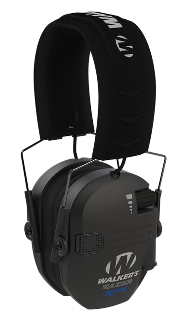 Walker's GWPXRSEM Razor X-TRM Digital Electronic Muff 21 dB Over the Head Black Polymer