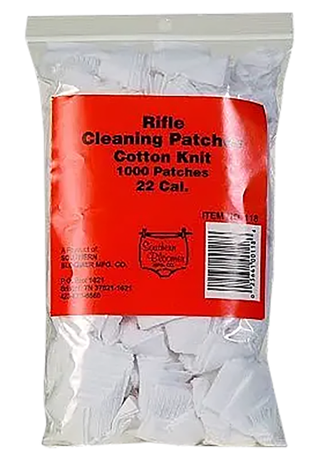 Southern Bloomer 118 Cleaning Patches  .22 Cal Cotton 1000 Per Bag