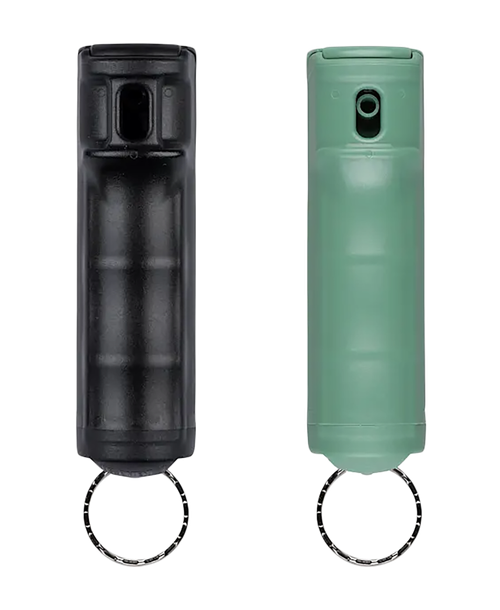 Sabre F15BKSGG04 Pepper Gel UV Dye 25 Bursts Black/Green 2 Pack Includes Snap Clip