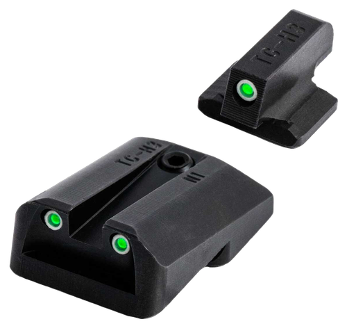 TruGlo TG231N1 Tritium  Black | Green Tritium Front Sight Green Tritium Rear Sight