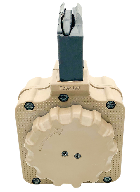ProMag DRMA1-FDE   50rds Drum 308 Cal Fits AR-10 FDE Polymer