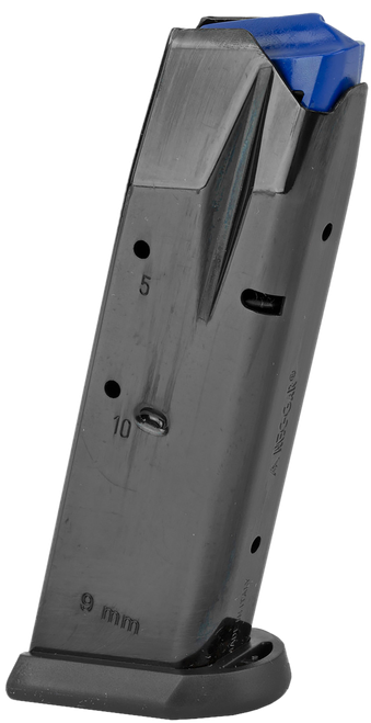 Mec-Gar MGCZCOMP10B CZ 10rd 9mm Luger Fits CZ P-01/75 Compact/PCR Blued Carbon Steel