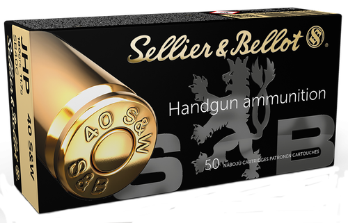 Sellier & Bellot SB40C Handgun  40S&W 180gr Jacketed Hollow Point 50 Per Box/20 Case