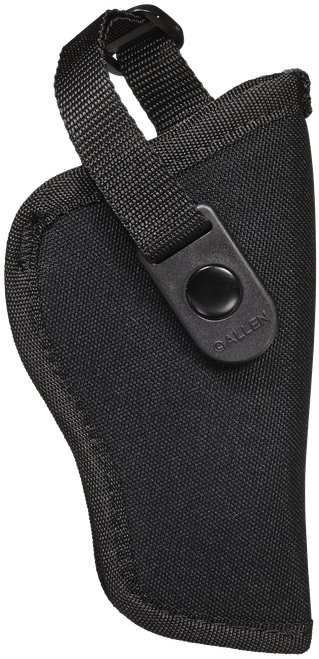 Allen 44801 Cortez  Size 01 OWB Style Black Polyester, Adjustable Strap & Belt Loop Mount Type fits 3-4" Barrel Medium Autos Right Hand