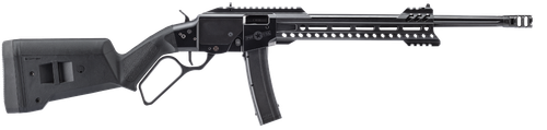 Patriot Ordnance Factory 02543 Tombstone  9mm Luger 20+1 16.50" Black Fluted Threaded Barrel, Black Aluminum Receiver w/Picatinny Rail, M-LOK Handguard, Magpul SGA Black Synthetic Stock