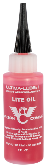 Wilson Combat 6212 Ultima-Lube II Lite Oil Against Wear 2 oz Squeeze Bottle