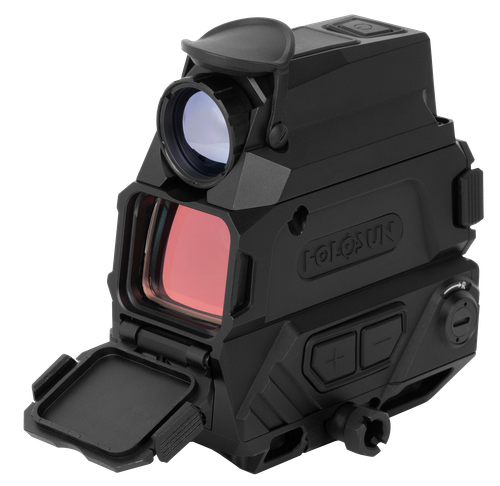 Holosun DRSTH DRS Thermal Reflex Sight  Black Anodized 1x/3x/5x 1.20" x 0.98" 2 MOA Red Dot/65 MOA Circle Multi Reticle Thermal Overlay