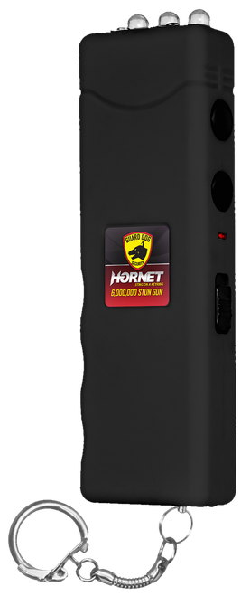 SKYLINE USA INC SGGDH6000BK Stun Gun Hornet Black Features LED Light Includes Keychain