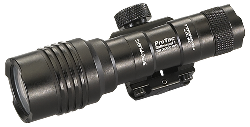 Streamlight 88058 ProTac Rail Mount 1 Black Anodized Aluminum Rifle 40/350 Lumens, White LED Bulb, 219 Meters Beam, Picatinny Rail Mount