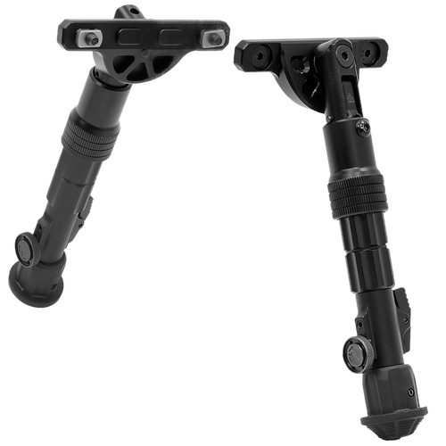 Leapers TLBPDM01 FLEX Recon Bipod Black Anodized Aluminum