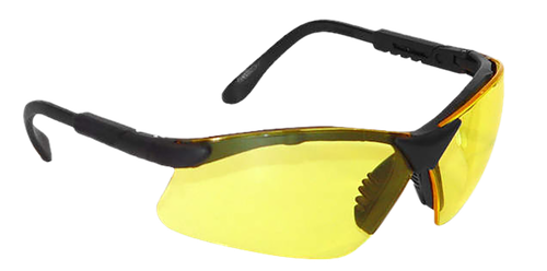 Radians RV0140CS Revelation Glasses Adult Yellow Lens Anti-Fog Black Frame