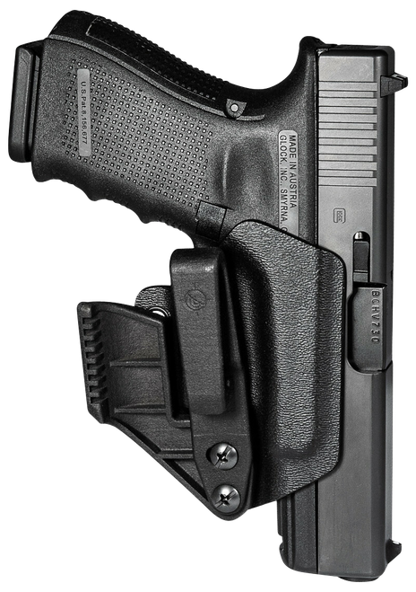 Mission First Tactical H2GL940AIWBM Minimalist Holster IWB Black Polymer Belt Clip Fits Glock 19/22/26/33 Ambidextrous