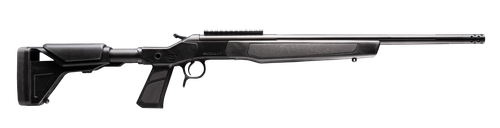 CVA CR4442XP Scout XP 45-70 Gov 1rd 20" Matte Stainless Steel Threaded Barrel & Receiver w/Picatinny Rail, Graphite Black Adjustable Synthetic Stock