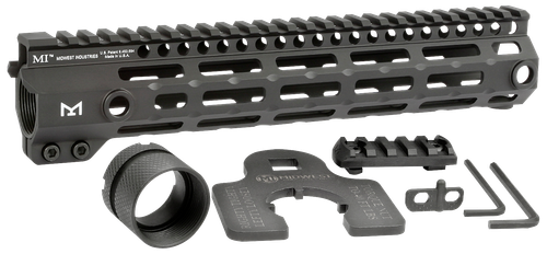 Midwest Industries MIG4M105 Tactical G4M Handguard Aluminum Black Anodized AR-15