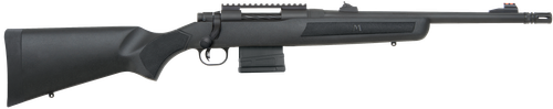 Mossberg 27738 MVP Patrol Full Size 308 Win/7.62 NATO 10+1 16.25" Blued Threaded Bull Barrel, Blued Stainless Steel Receiver w/Picatinny Rail, Black Fixed Synthetic Stock, Right Hand