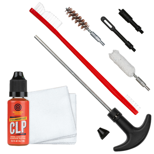 Shooters Choice SHFSRK9MM Gun Rod Cleaning Kit 9mm Pistol