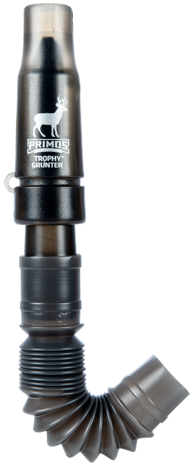 Primos 707 Trophy Grunter  Grunter Call Single Reed Attracts Deer Black Plastic