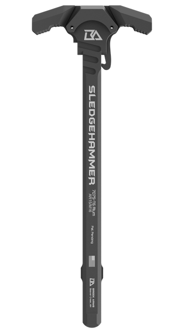 Breek Arms BRK6015 Sledgehammer Charging Handle Mil Spec AR15/M16 Rifles Black 7075-T6 Aluminum