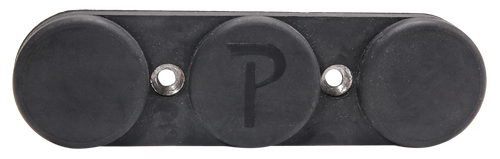 Pachmayr 03190 Gun Storage Magnet Pac-Mag Handguns/Rifles/Shotguns Overmolded Rubber Black