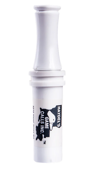 Haydel's Game Calls B14 Blue & Snow Goose  Open Call Attracts Geese White Plastic