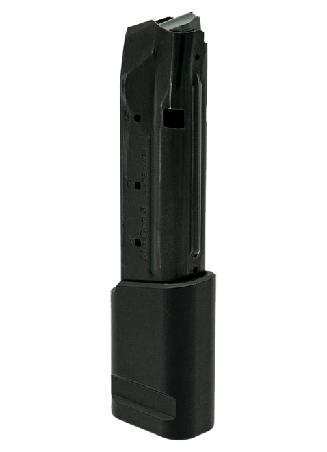 Shield Arms S15ME10INSBLK   Extended 10rd Compatible w/ Shield Arms S15 Magazine Black Aluminum