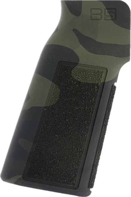B5 Systems PGR1473 Type 22 P-Grip  Black Multi-Cam Aggressive Textured Polymer, Increased Vertical Grip Angle with No Backstrap, Fits AR-Platform