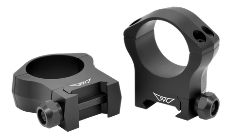 Warne 7215M Scope Rings Mountain Tech Matte Black 30mm High 0 MOA