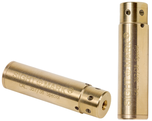 Sightmark SM39018 Boresight  Red Laser for 38 Special/357 Mag Brass Includes Battery Pack & Carrying Case