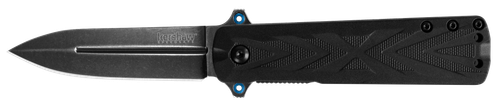 Kershaw 3960 Barstow  3" Folding Spear Point Plain Black Oxide Blackwash 8Cr13MoV SS Blade Black Glass-Filled Nylon Handle Includes Pocket Clip