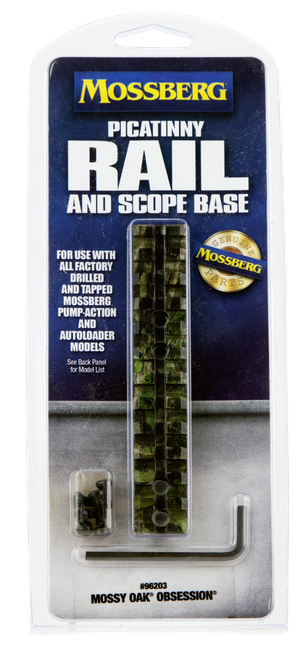 Mossberg 96203 Picatinny Rail/Scope Mount  Mossy Oak Obsession